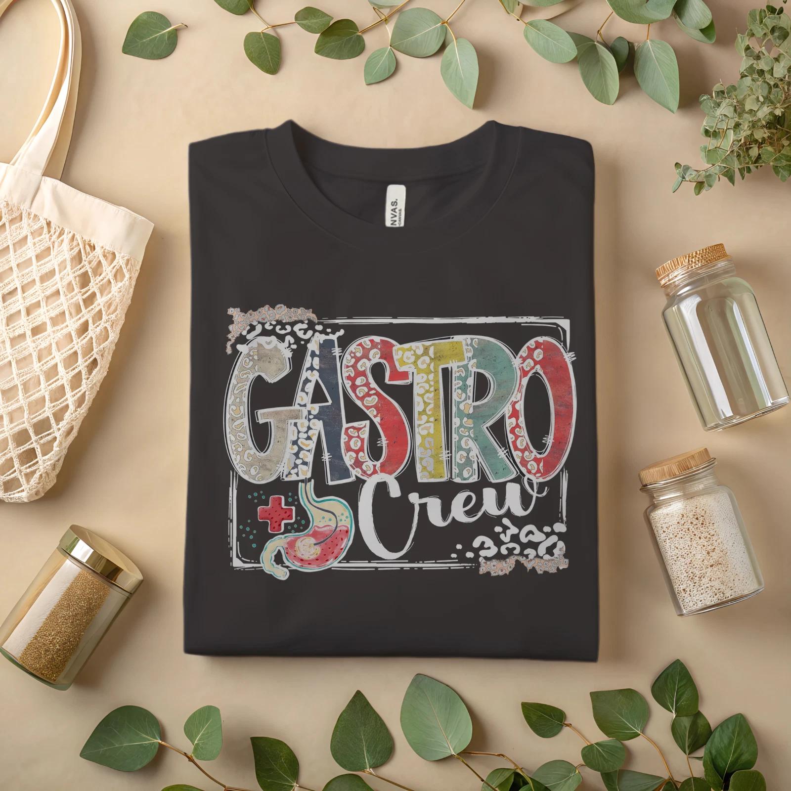 Футболка Gastro Crew – Смешная футболка с медицинской тематикой для медсестер и врачей A331 4XL