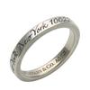 TIFFANY&Co d'occasion. Notes Anneau Étroit New York EU#49 Argent925 2,68g Accessoires en Argent