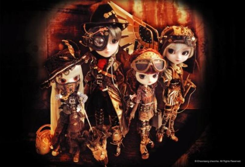 

300-piece jigsaw puzzle Pullip Steampunk Story (26x38cm)