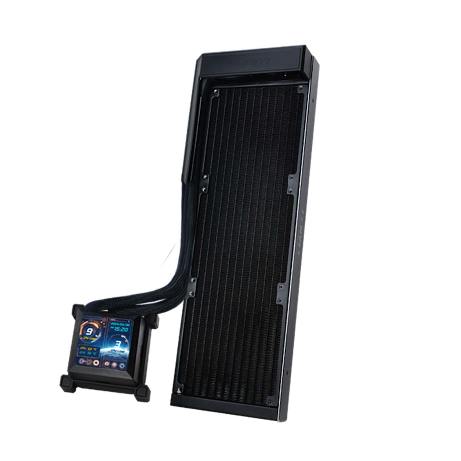 

LIANLI Simple Water Cooling Kit Fanless Model HydroShift LCD 360 no fan Black Side Mount Design Screen IPS LCD Japanese Authorized Distributor Product чорний