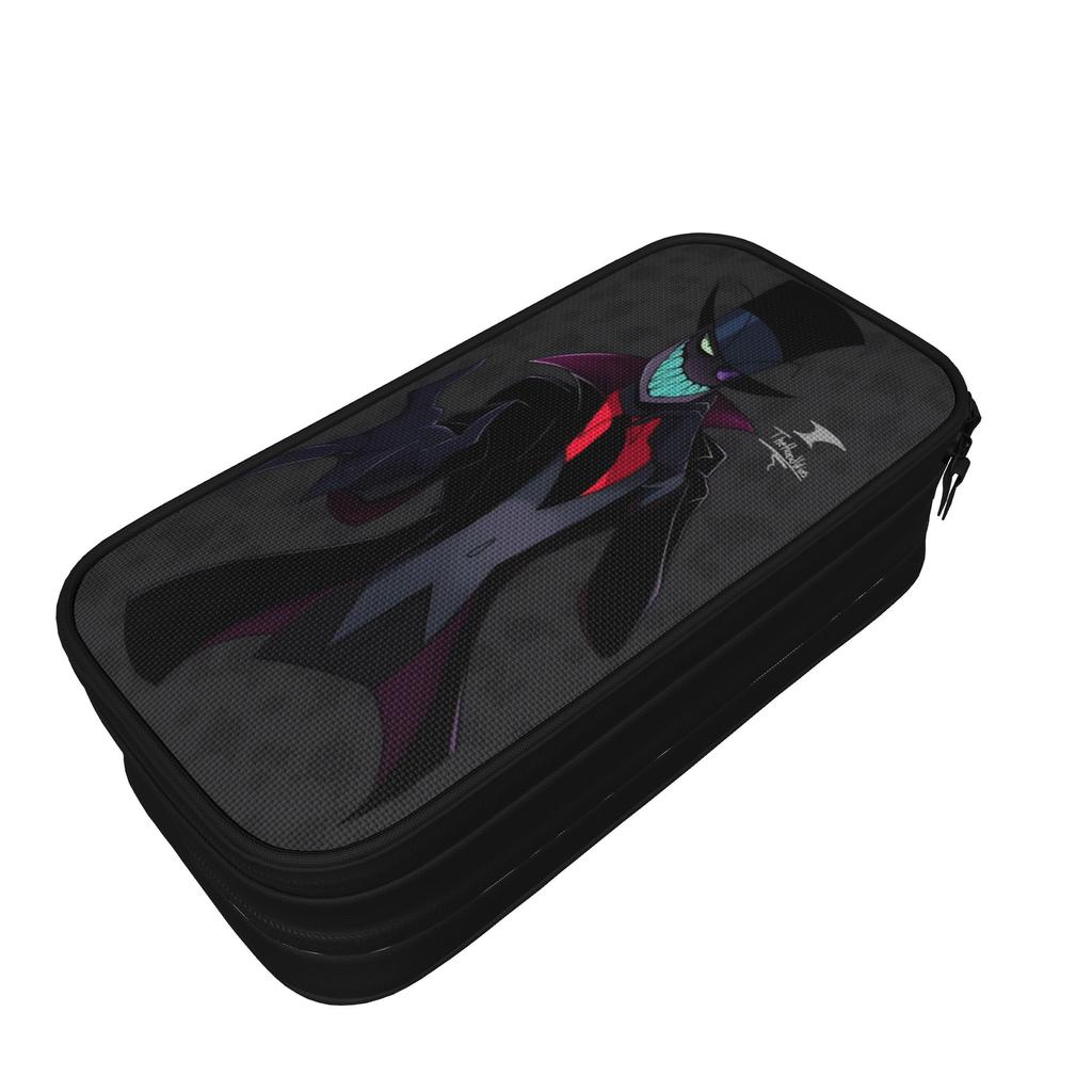 Large Pencil Case Villainous Comdy Office Accessories  Double Layer Pen Case Women Make Up Bag Suprise Gift