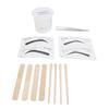 Microwavable Eyebrow Face Lip Wax Multi Functional Professional Waxing Kit for Eyebrow
