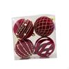 4 Pack Christmas Tree Baubles for Holiday Celebrations And Events