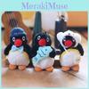 Cute Penguin Keychain Soft Plush Toy Adorable Hanging Accessory