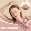 Head Massage Care Brush Multifunctional Silicone Scalp Applicator Hair Care Essential Oil Liquid Guid Comb Shampoo Dispense