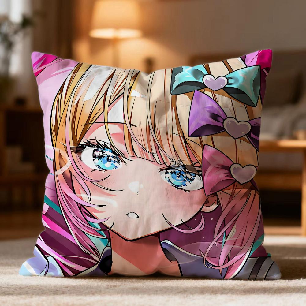 Hot N-NNEEDY GIRL OVERDOSE Cushion Cover Soft Washable Pillow Case Multi-Scene for Couch Bed Travel Office Use