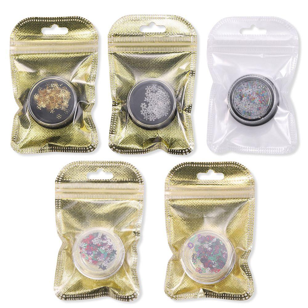 Salon Supplies 3D Sparkles Sequins Snowflake Nail Sequins Nail Flakes Slices Nail Art Decoration