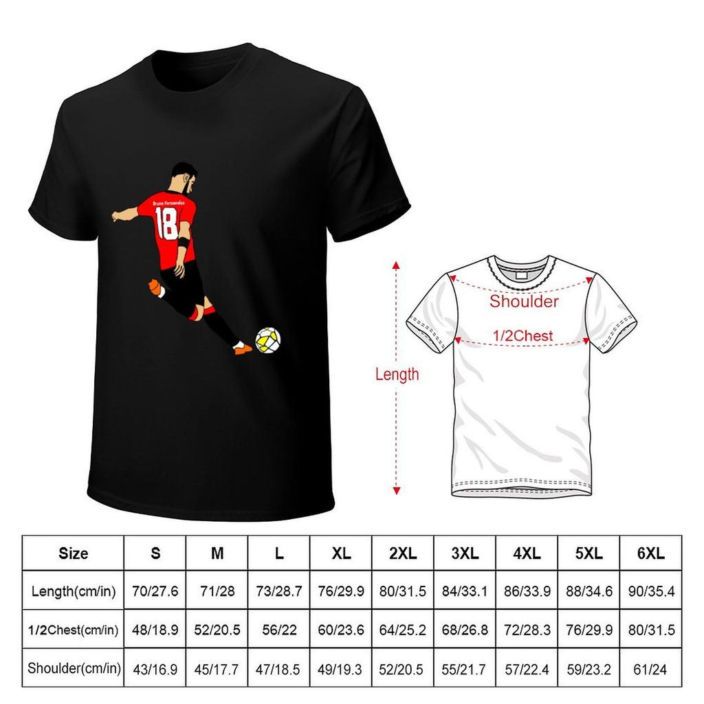 Bruno Fernandes TShirt graphics cute clothes cotton man tshirts kawaii clothes luxury clothes men