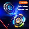 3 In1 EDC Metal Pushing Card Hand Spinner Papa Coin Adults Creative Fidget Toys for Men New Stress Reliever Gifts