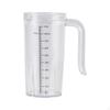 Mixing Cup with Handle | For Immersion Blender, Easy To Pour, Measuring Handle, Kitchen