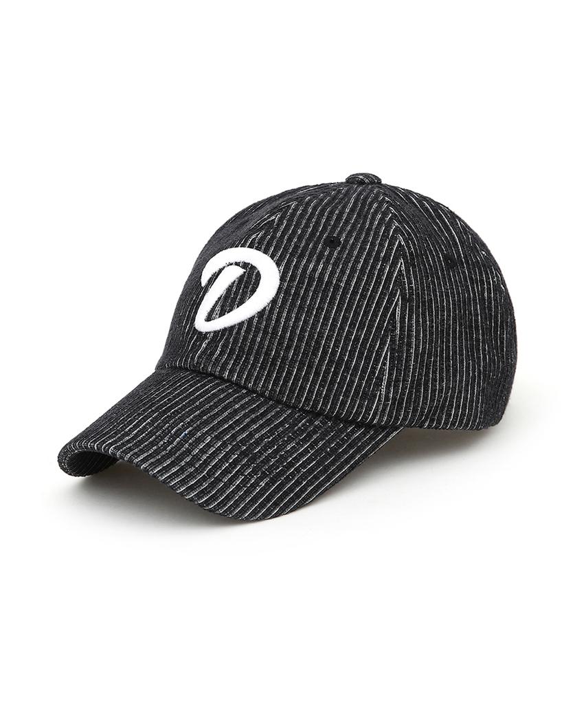 Donpogesmi D Cordu Stripe Black Ball Cap