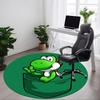 1pc Mario Pocket Yoshi Office Round Area Rug, Under Office Chairs Bedroom Living Room Home Decor A1022233