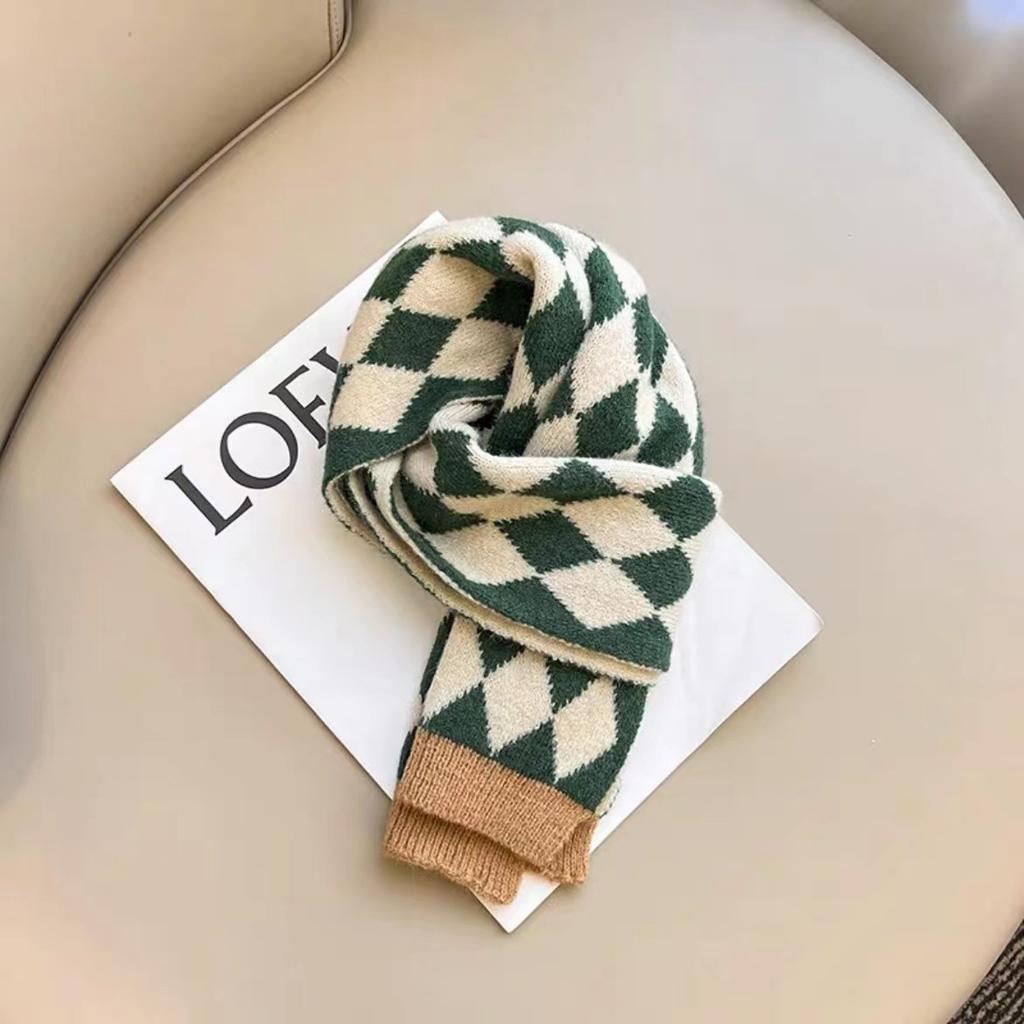 Winter Warm Kids Scarf Cartoon Unicorn Dinosaur Design Soft Cotton Neck Wrap Cozy Thermal Scarf For Children School Outdoor