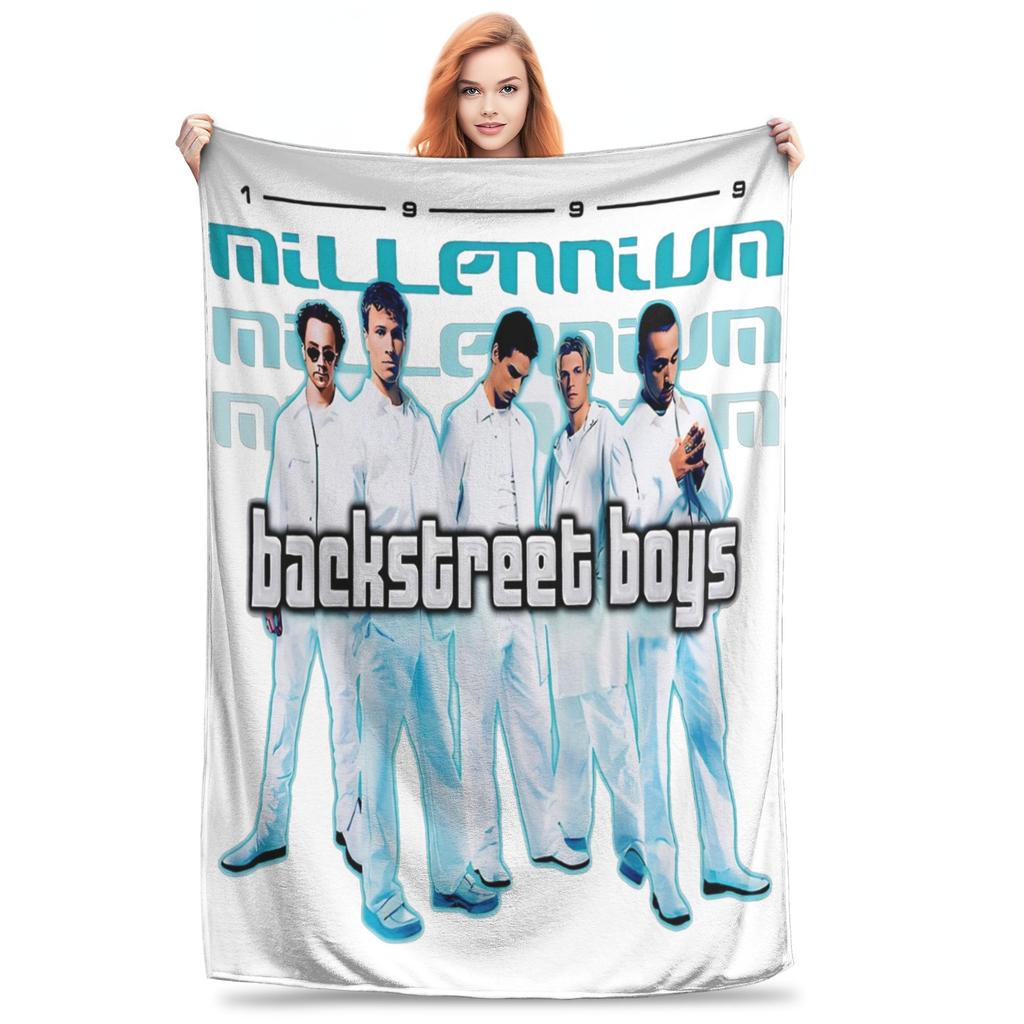 Backstreet Boys Into The Millennium Tour 2025 Blanket Ultra Soft Throw Blankets for Couch 50x60 Inch Multi-size Bedspread
