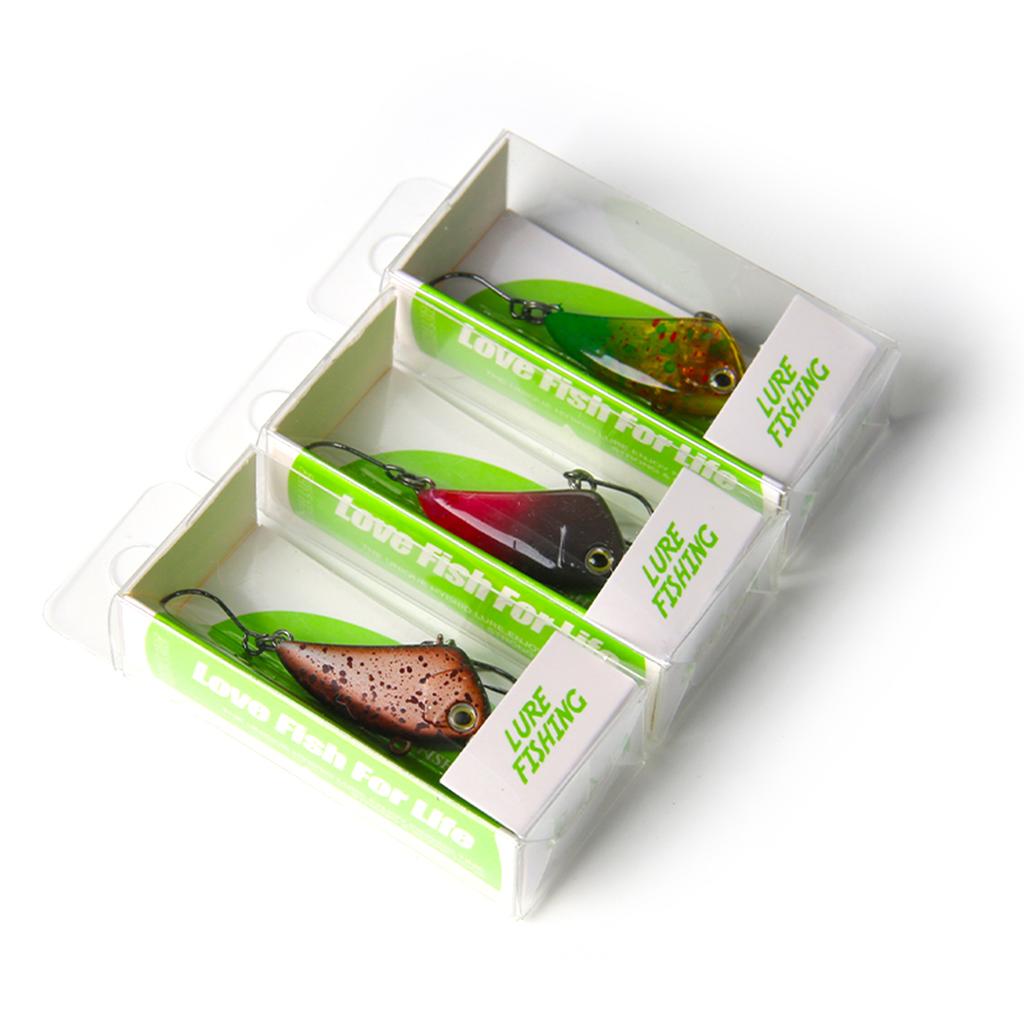 30mm/40mm Crankbait Baits Sinking Fishing Lures Floating Swimbait Wobbler Hard Baits for Trouts Freshwater Saltwater