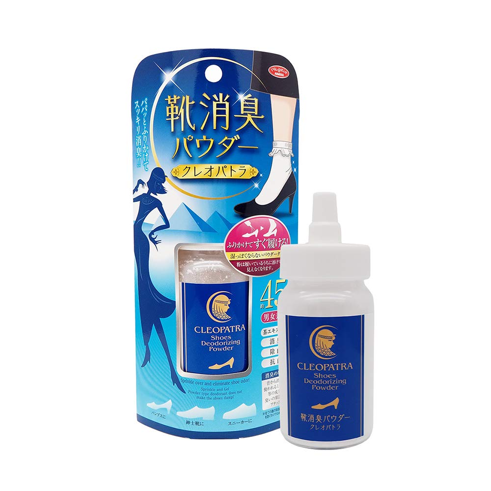 

Aimedia Cleopatra Shoe Made in Eliminates Shoe Foot and Sterilizes Leather Powder Foot Care for Men Deodorizer, Japan, 45g, Odors, Odors, Shoes, Type, белый