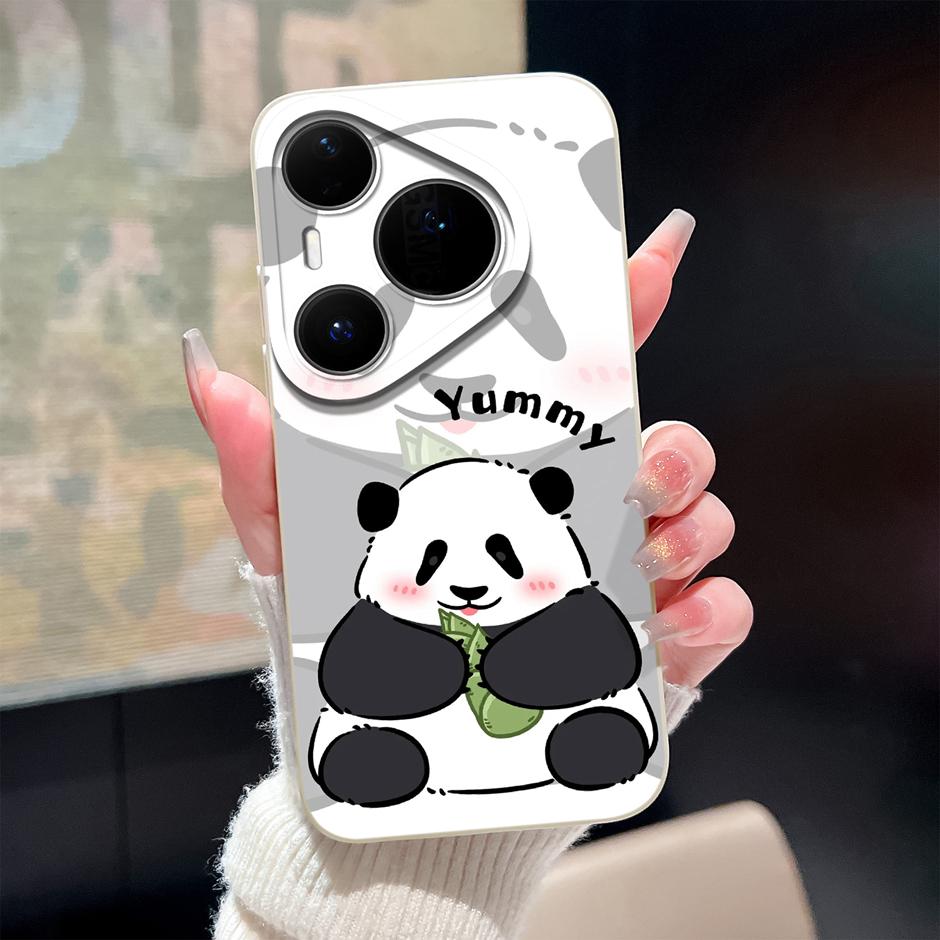 Case For Huawei Pura 80 Pro Plus Ultra Cartoon Heart Soft Silicone Shockproof Bumper Cover For HuaweiPura80ProPlus 80Ultra Funda