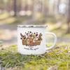 Take Me To The Pumpkin Patch Printed Enamel Mugs Coffee Cups Thanksgiving Party Juice Mug Cocoa  Handle Cup Fall  Holiday Gifts