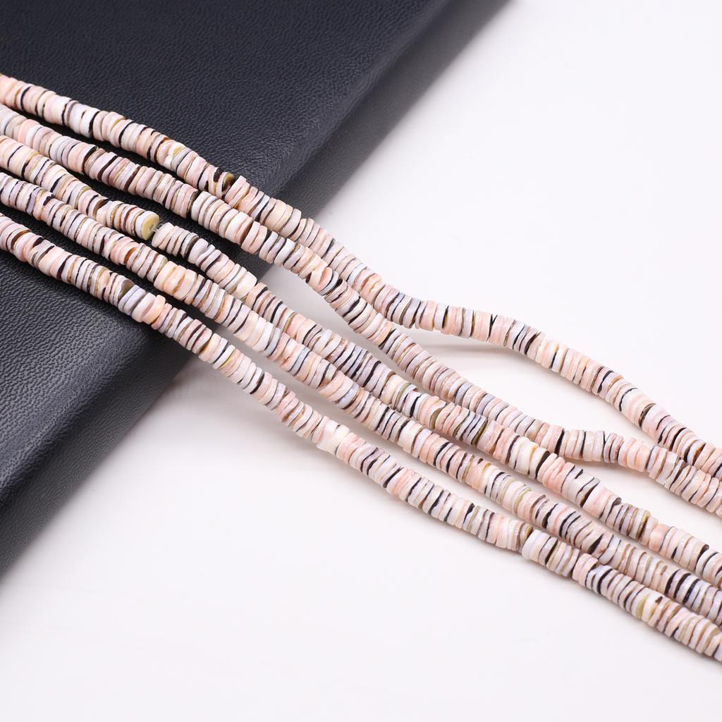 Shell Spacer Beads Natural Freshwater Shell Isolation Beads 6mm For Jewelry Making DIY Necklace Bracelet Earrings Accessory