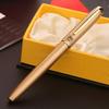 Picasso 916 Pimio Malage Golden Metal Fountain Pen Extra Fine/Medium 0.38/0.5mm Nib Professional Stationery Writing Pen Gift