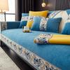 new chinese style Sofa Cover Cushion Four Seasons Sofa Towel Modern Simple Living Room Corner Couch Chenille polyester Armrest Towel