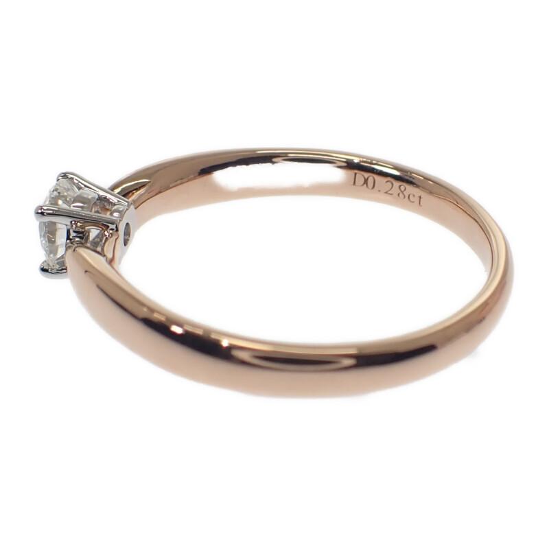 TIFFANY&Co.  #10.5(JP Size) Ring K18 Pink Gold/Pt950Platinum Women