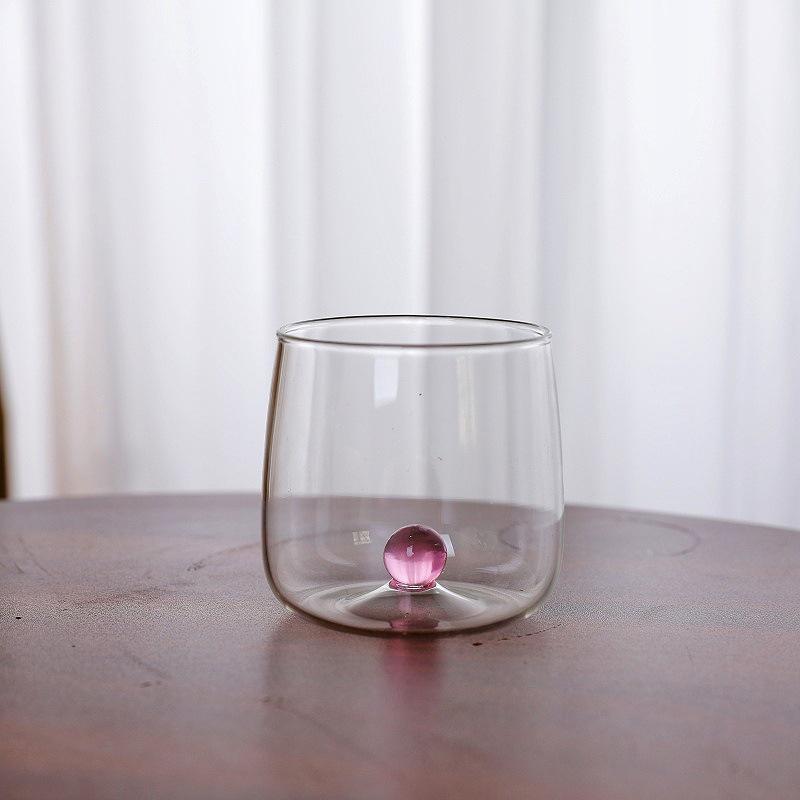 

3D Декоративна склянка для віскі, коктейлів, кави та соку - Прозорий одношаровий дизайн 300ml