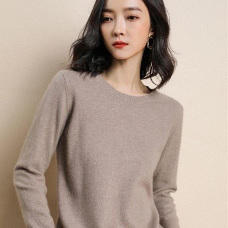 Women Sweater O-neck Autumn Winter Basic Pullover Warm Casual Pulls Jumpers Korean Fashion Spring Knitwear Bottoming Shirt