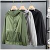 Summer Thin Jacket Men 11XL Plus Size Jackets Breathable Fashion Casual Solid Color Hooded Jackets Male Big Size 11XL