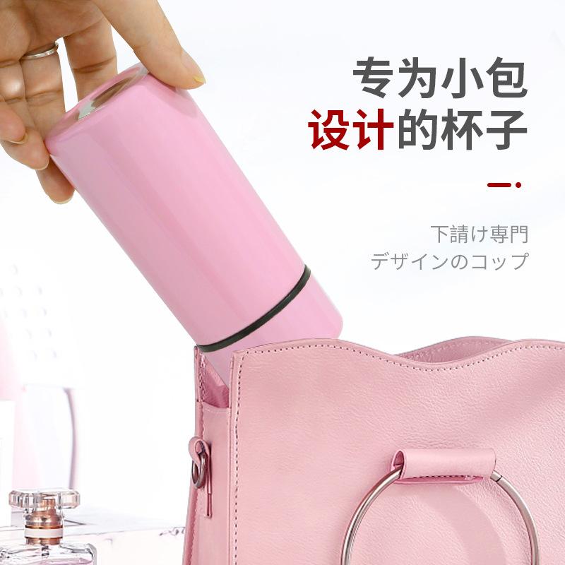 Mini Water Bottle 160ML Micro Vacuum Insulation Metal Thermos Bottle Leak Proof and Spill ProofSuitable for Beverages Coffee Tea