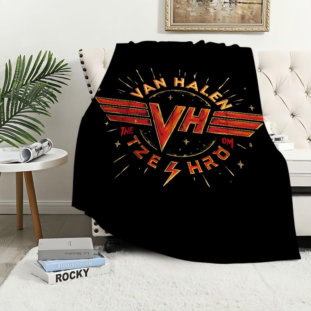 Blanket For Band Soft Cool Throw H-HaLenS Blanket for Picnic Bed Sofa Home Bedroom Cozy Warm V-VanS Comfortable