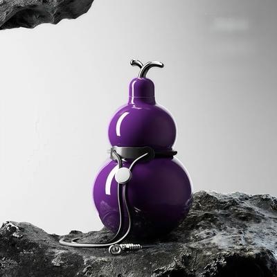 1Pc Gourd Thermos Cup Stainless Steel Portable Kettle High Quality Large Capacity Drinking Utensils Light Luxury High Sense
