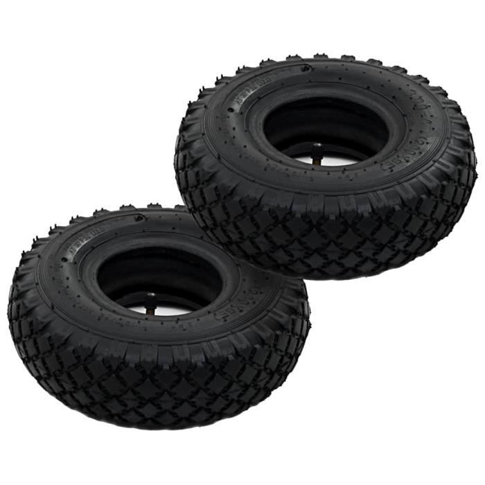 Tires and Inner Tubes - vidaXL - 3.00-4 (260x85) - Durable Rubber - Compatible with Trolleys, Hand Trucks