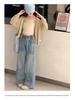 Spring 2026 Girls' Wide-Leg Denim Trousers for Kids - Stylish Spring/Autumn Wear