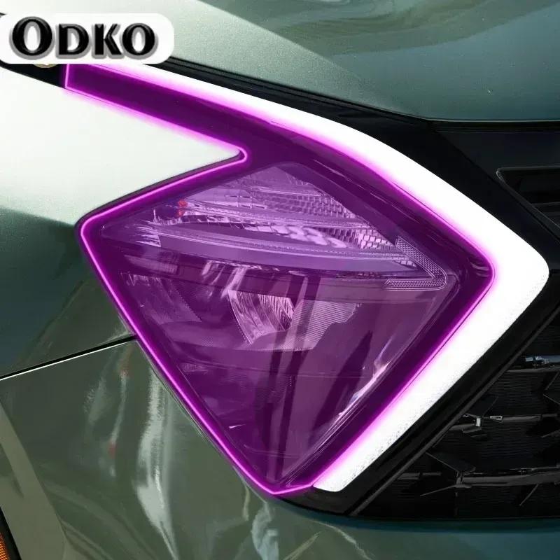 For Kia Sportage NQ5 - Car Exterior Film TPU PPF Headlamps Protective film Anti scratch Repair membrane Smoked headlight