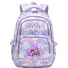 K-Pop Anime Style Unisex Large Capacity Backpack 20-35L Nylon School Bag With Arc Shoulder Straps Daily Use