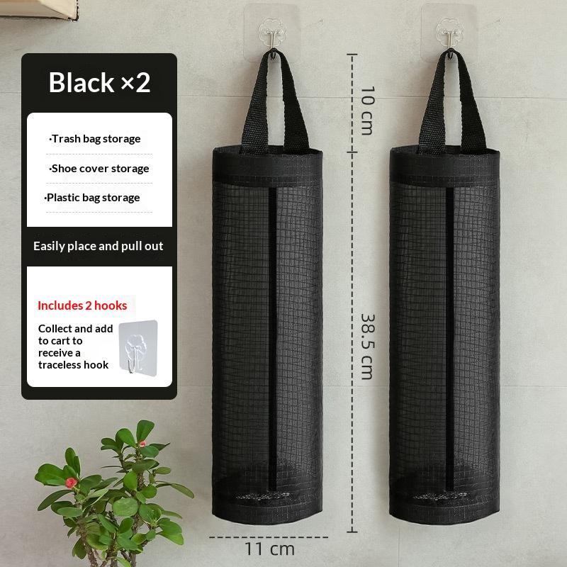 1/2/3 Pcs Hanging Mesh Bag Organizer With Breathable Grid Design Durable Straps For Kitchen Bathroom Home Storage