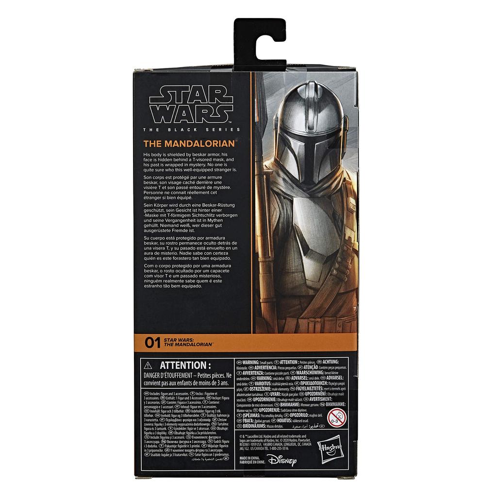 Star Wars Black Series Mandalorian 6-inch Action Figure E9358 Authentic