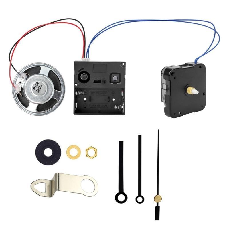 Decorative Clock Chimings Box Metal Motor Clock Movement Mechanism With Melodys