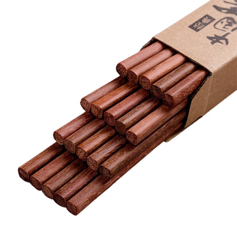 ZISIZ Red Sandalwood Solid Wood Chopsticks