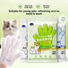 Pet Bath Supplies Cat Tear Stain Remover Wipes Multifunctional Pet Gloves Wipes Gifts Pet Wipes