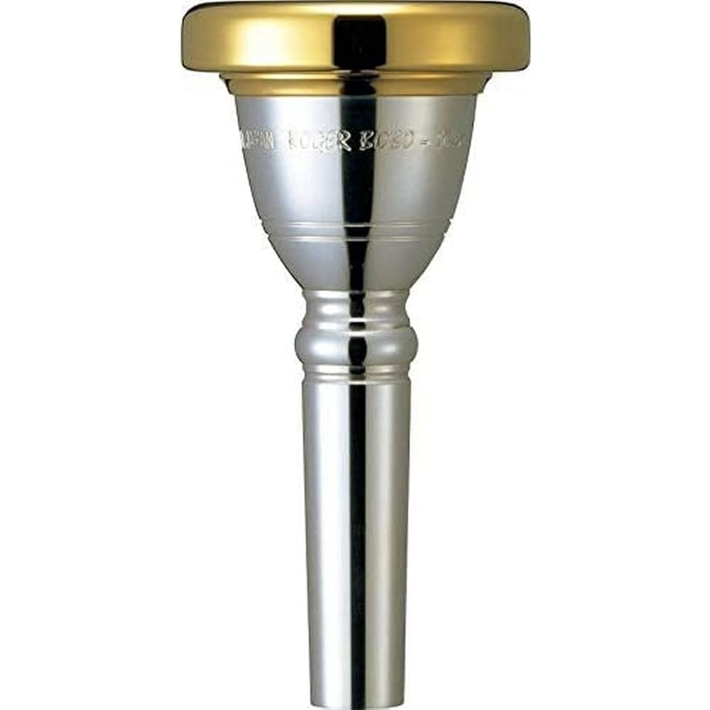YAMAHA BB-BOBO-SYM-GP GP Mouthpiece for Tuba, Roger Bobo Model, Pure Gold Plated Finish, Yamaha