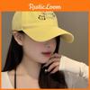 Embroidered Trendy Yellow Cat Baseball Hat For Women Perfect Summer Wear Casual