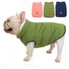 3 Farben Baumwolle Französische Bulldogge Kleidung Winter Warm Haustier Hund Mantel Jacke für Kleine Hunde Welpen Mops Kleidung Outfit ubranka dla psa