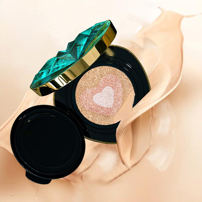 Koreańskie Kosmetyki Podkład Cushion Baza Air Cushion BB CC Cream 3 w 1 Odżywczy Korektor Zestaw do Makijażu