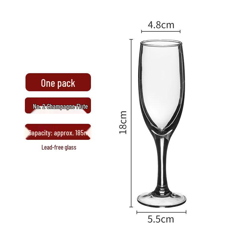 ZISIZ Crystal Champagne Flute