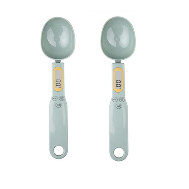 Digitale elektronische LCD-Küchenwaage, Mini-Löffel, Lebensmittelwaage, Kochen, Mehl, Milch, Kaffeepulver, Gewichtsmessung, 0,1-500g