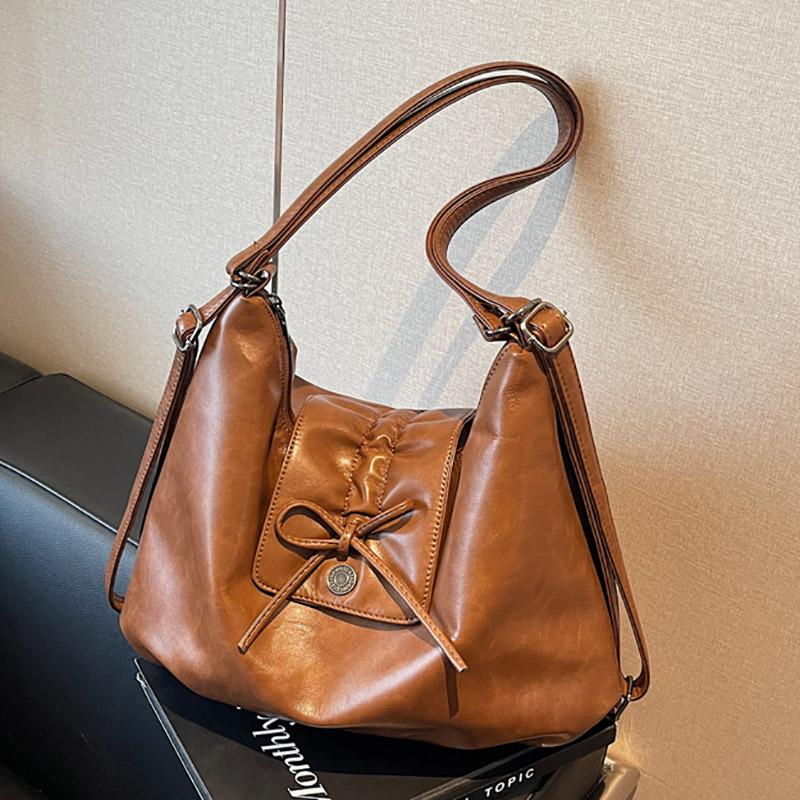 Retro Large Capaci Women's oulder Bag Crossbody Bag Commuter Single oulder Tote Bag Multifunctional Women's Backpack 2026 New