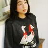 CONICHIWA bonjour Animal Knit (Charcoal)