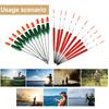 10Pcs Long Tail Fishing Bobber Buoy Paulownia Wood Fishing Floats Tackle Fishing Float Fishing Tackle Accessories